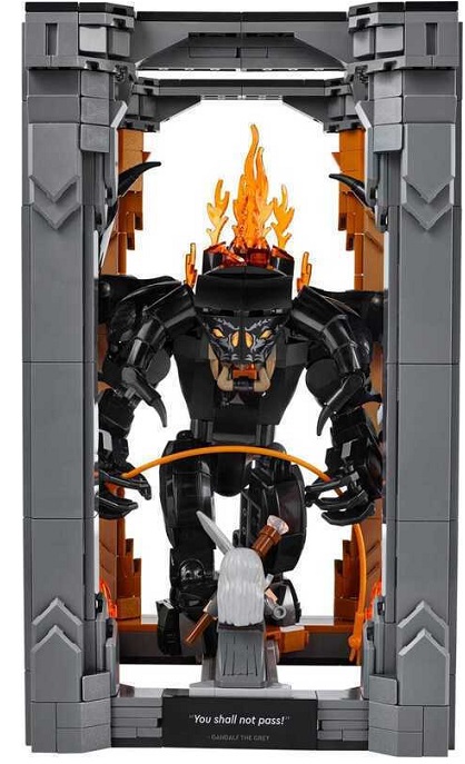 LEGO Icons The Lord of the Rings: Balrog™ Book Nook 10367 - Image 3