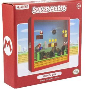 Paladone Παιδικός Κουμπαράς Πλαστικός Super Mario Arcade Κόκκινος 18cm PP6351NNV3