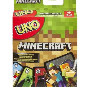 Επιτραπέζιο Παιχνίδι Uno Minecraft Παίκτες για 2-10 Παίκτες   FPD61