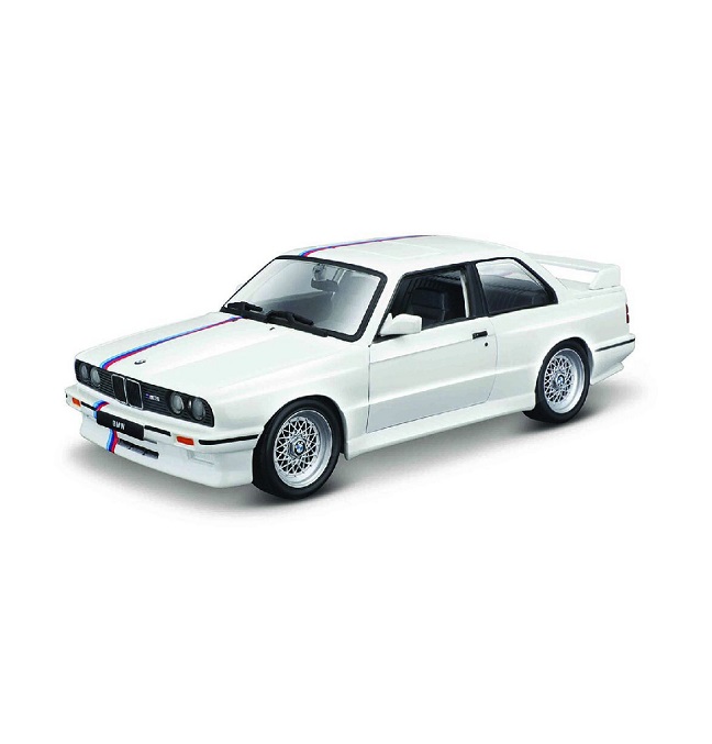 Bburago BMW M3 E30 1988 Αυτοκινητάκι Λευκό 1:24 18/21100 - Image 2
