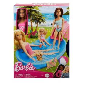 Barbie Pool Playset Σετ Κούκλας HRJ74