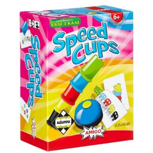 Επιτραπέζιο Παιχνίδι Speed Cups 2η Έκδοση για 2-4 Παίκτες   Kaissa  KA114756