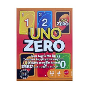 Επιτραπέζιο Παιχνίδι Uno Zero για 2-8 Παίκτες  JHH48