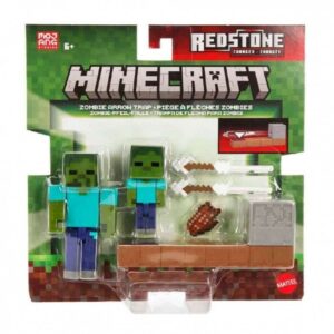 Minecraft Redstone Charged Φιγούρα Δράσης Αξεσουάρ 2 Σχέδια Jkk00