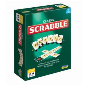 Επιτραπέζιο Παιχνίδι Classic Scrabble για 2-4 Παίκτες  Δεσύλλας  520194