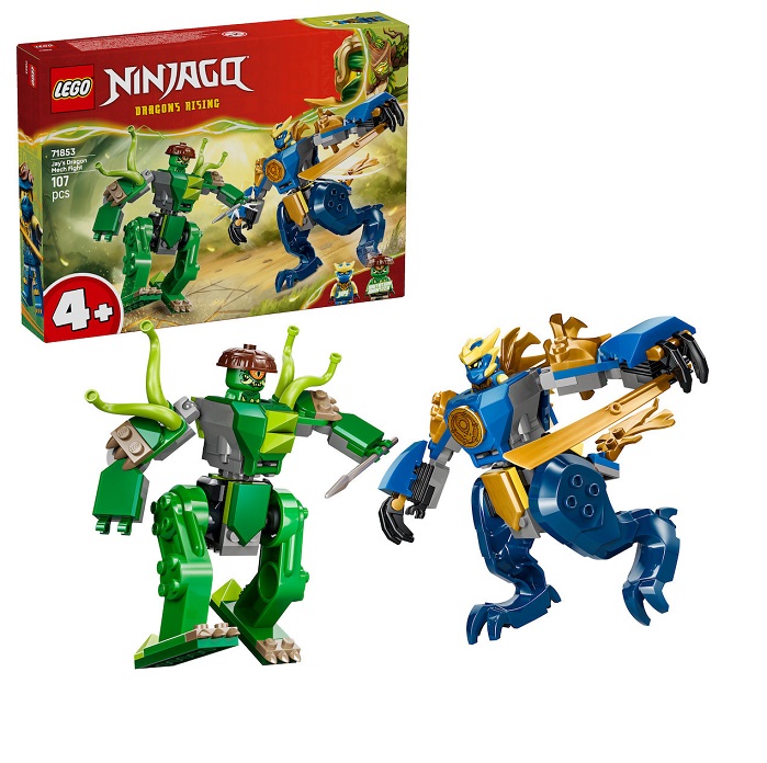 LEGO Ninjago Jay's Dragon Mech Fight  107τμχ  71853 - Image 2