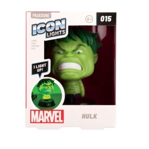 Paladone Παιδικό Διακοσμητικό Φωτιστικό Marvel - Hulk Πράσινο PP16010MU