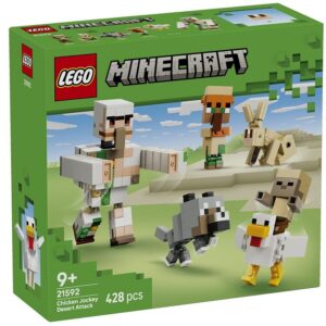 LEGO Minecraft Desert Attack with Chicken Jockey 428τμχ  21592