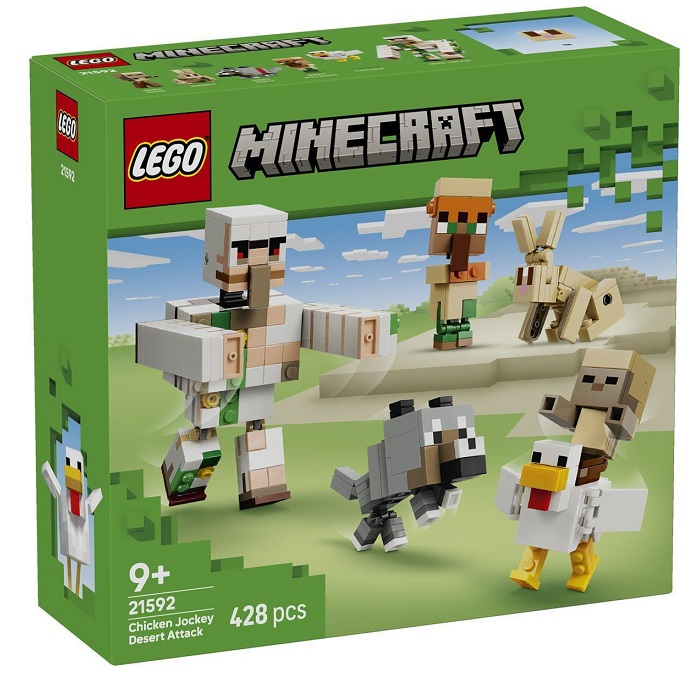 LEGO Minecraft Desert Attack with Chicken Jockey 428τμχ  21592