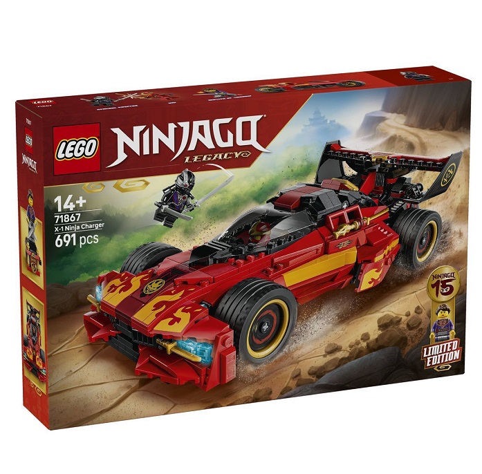 LEGO Ninjago X-1 Ninja Charger 15th Anniversary  691τμχ   71867