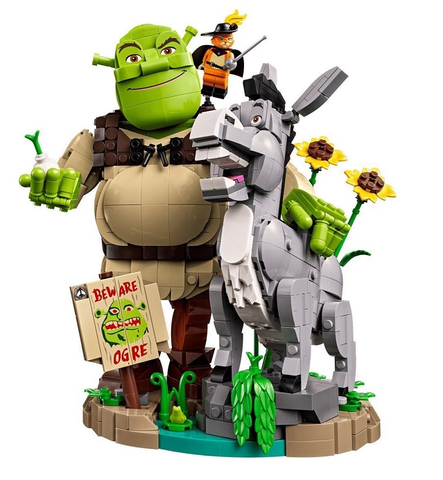 LEGO Icons Shrek, Donkey & Puss in Boots  1403τμχ  72423 - Image 2