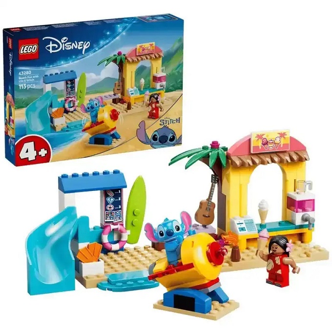 LEGO Disney Beach Fun with Lilo & Stitch   113τμχ   43280