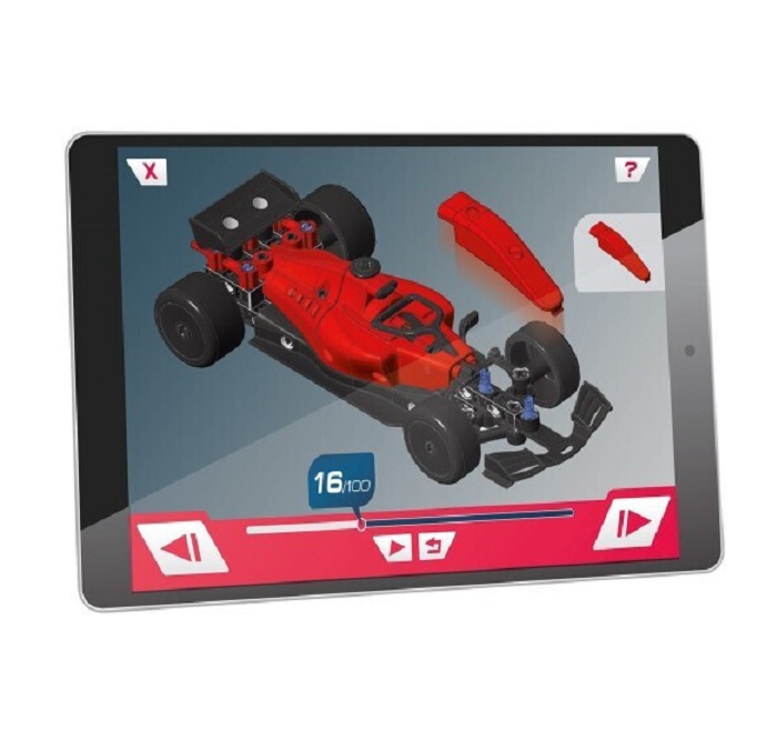 Clementoni Μηχανική-racing Car STEM Εκπαιδευτικό Παιχνίδι Μηχανικής Μαθαίνω & Δημιουργώ 63390 - Image 4