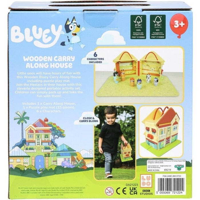 Giochi Preziosi Παιχνίδι Μινιατούρα Bluey BLYA1000 - Image 3