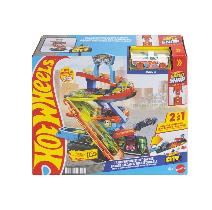 Hot Wheels City - Polymorphic Garage Track Πίστα CITY ΠΟΛΥΜΟΡΦΙΚΟ ΓΚΑΡΑΖ ΠΙΣΤΑ JHL94