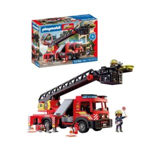 Playmobil Πυροσβεστικό Όχημα Με Σκάλα & Καλάθι (72192)
