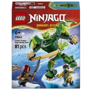 LEGO Ninjago Lloyd's Dragon Robot Battle  71862