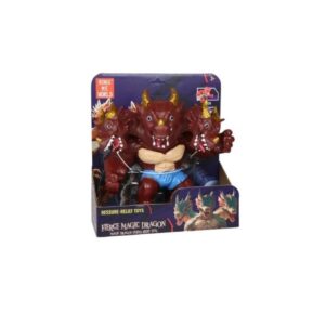Squishy Δράκος Καφέ Τρικέφαλος 21cm  MKY697375