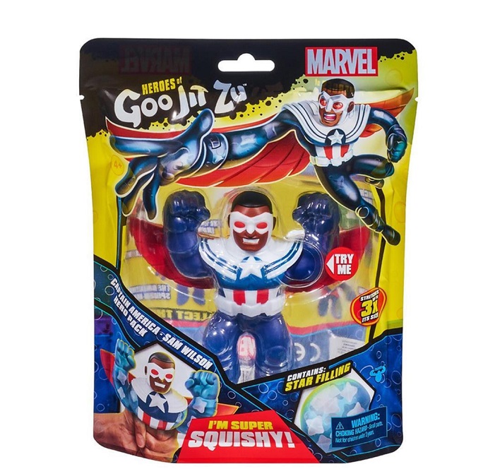 Giochi Preziosi Goo Jit Zu Captain America GJT39000-2