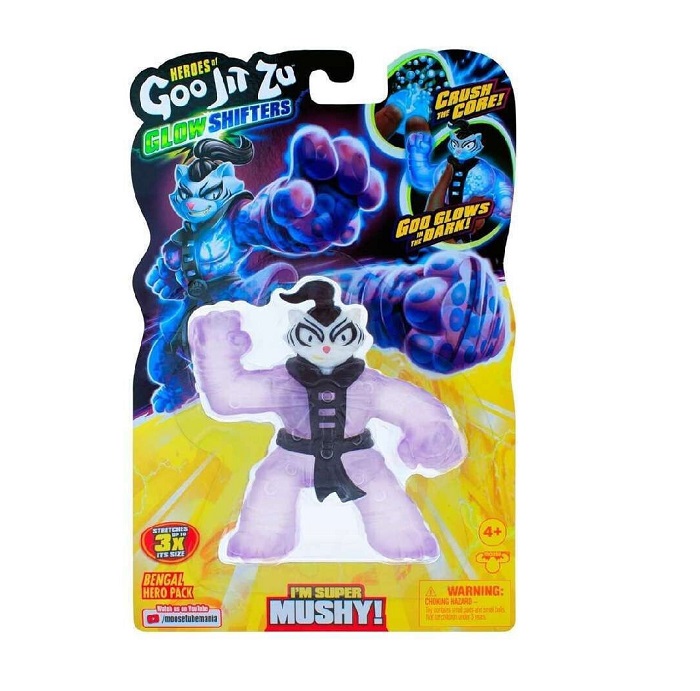 Giochi Preziosi Glow Shifters Hero Goo Jit Zu Bengal GJT41000-1