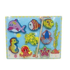 Zita Toys Ξύλινο Παιχνίδι Ψαρέματος   005.661-M