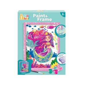Happihobbi Paint & Frame Paint By Numbers Mythical Mermaid  41043