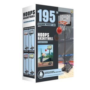Zita Toys Παιδική Μπασκέτα Εξωτερικού και Εσωτερικού Χώρου με Βάση   005.666-W7Y