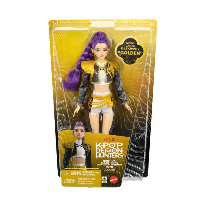Mattel Rumi Golden Κούκλα K-Pop Demon Hunters JRN40