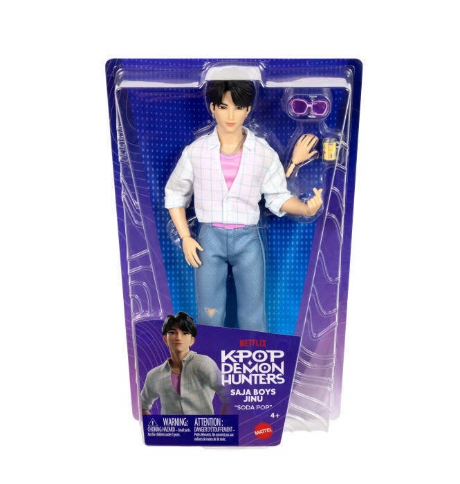 Mattel Kpop Demon Hunters - Jinu Κούκλα K-Pop Demon Hunters  JRN38