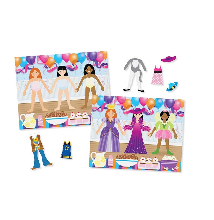 Melissa & Doug Arts Crafts Dress-up Reusable Sticker Pads 20155934 - Image 2