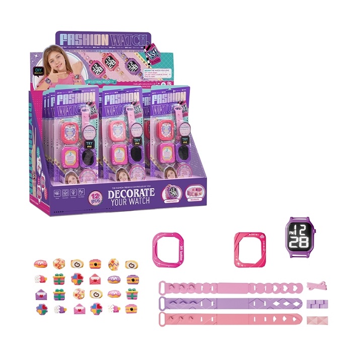 Ρολόι παιχνιδιού Zita Toys για μακιγιάζ και ομορφιά με βραχιόλια  005.986-1