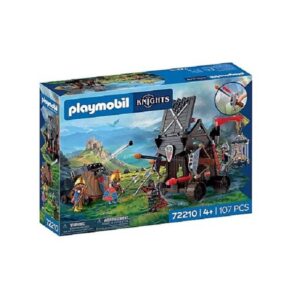 Playmobil Knights Πολιορκητικός Πύργος Ιπποτών Δράκου 72210