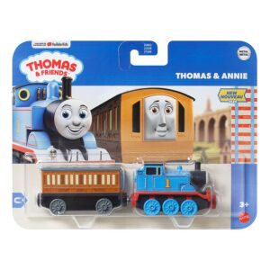 ΤΟΜΑΣ ΤΟ ΤΡΕΝΑΚΙ DELUXE ΤΡΕΝΑΚΙΑ ΜΕ ΒΑΓΟΝΙ - THOMAS & ANNIE   JLB67