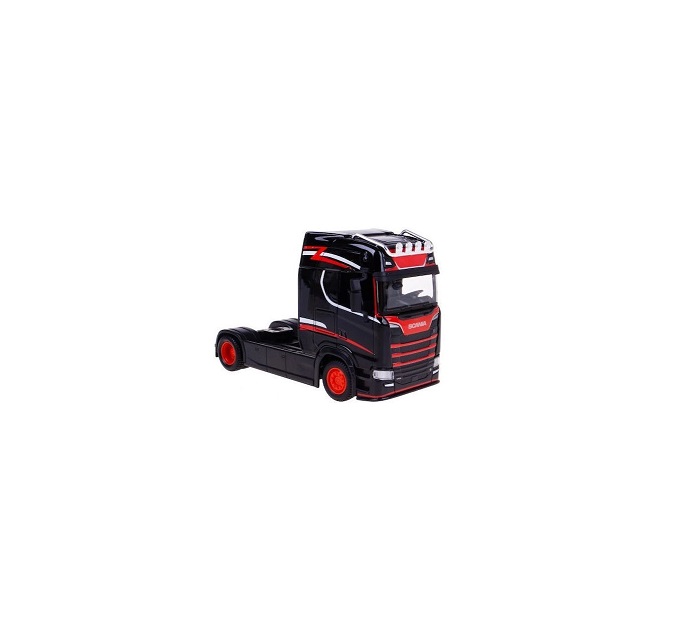 Street Fire Haulers Custom Cabs Scania 770s Φορτηγό Black 1:43 18/32207 - Image 2
