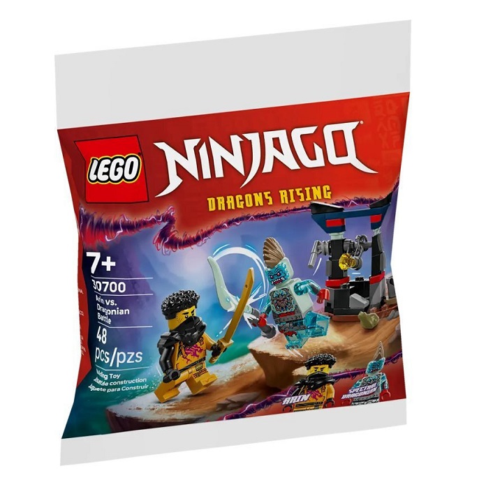 Ninjago Arin vs Dragonian Battle  30700