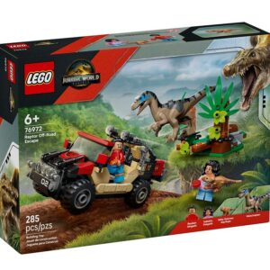 LEGO Jurassic World Raptor Off-Road Escape  285τμχ  76972