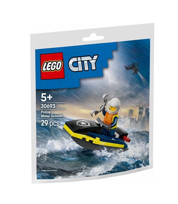 LEGO City Police Water Scooter για 5+ Ετών 29τμχ 30693