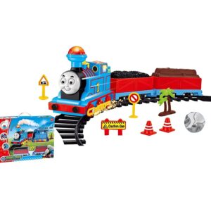 Zita Toys Σετ με Τρενάκι με Ήχο,Φως και Καπνό  005.89010A