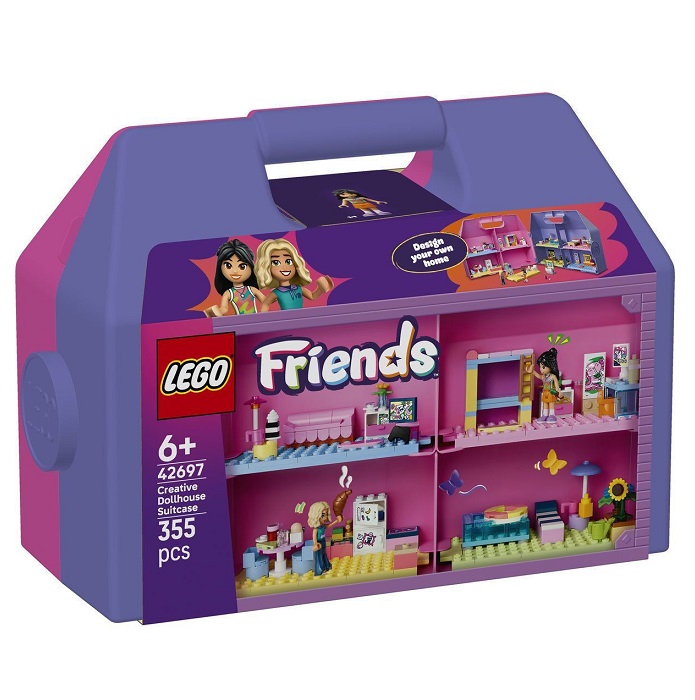 LEGO Friends Creative Dollhouse Suitcase 355τμχ 42697