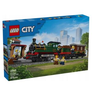 LEGO City Retro Steam Locomotive Train  575τμχ  60511