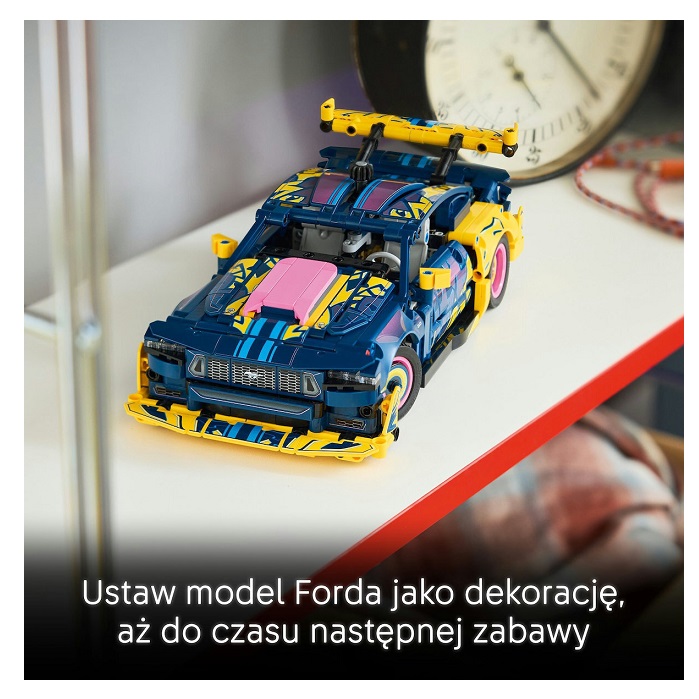 LEGO Technic Custom Garage Ford Mustang GT Car 973τμχ 42236 - Image 3