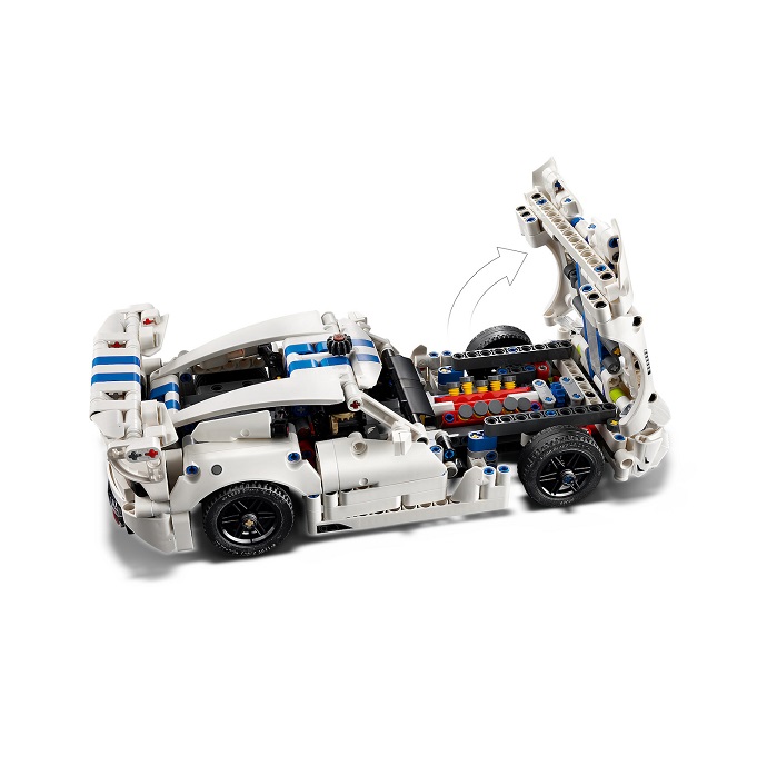 LEGO Technic Dodge Viper GTS-R Sports Car 805τμχ 42234 - Image 4