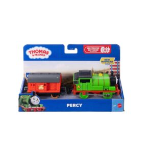 THOMAS THE TRAIN NEW MOTORIZED TRAIN WITH WAGON - PERCY JLL46